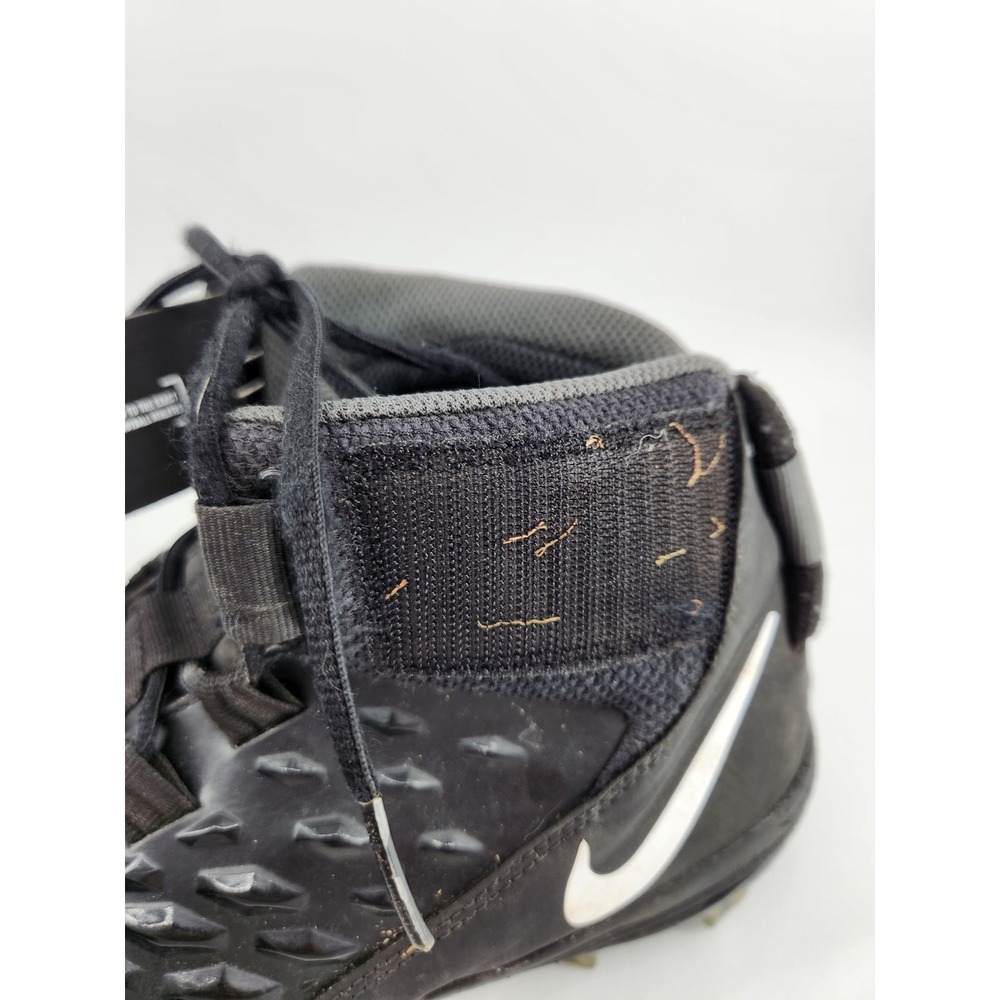 Nike Force Savage Pro 2 Football Cleats Mens 13 Black White AH4000-002 High Top - Picture 12 of 14